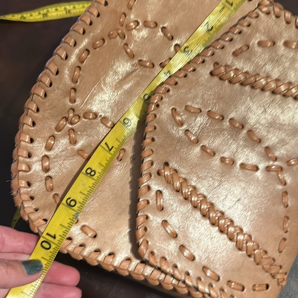 Vintage leather purse - Picture 8 of 9